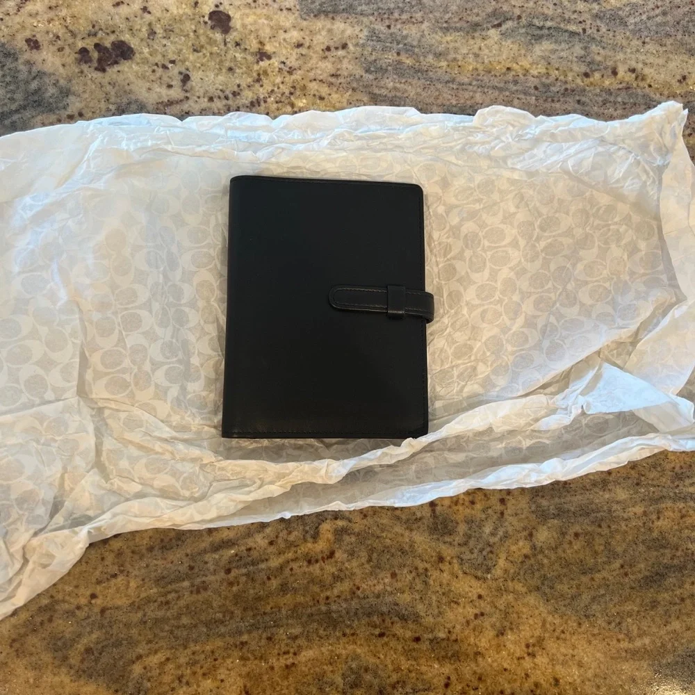 Coach Black Organizer Case  (New) - Picture 6 of 9